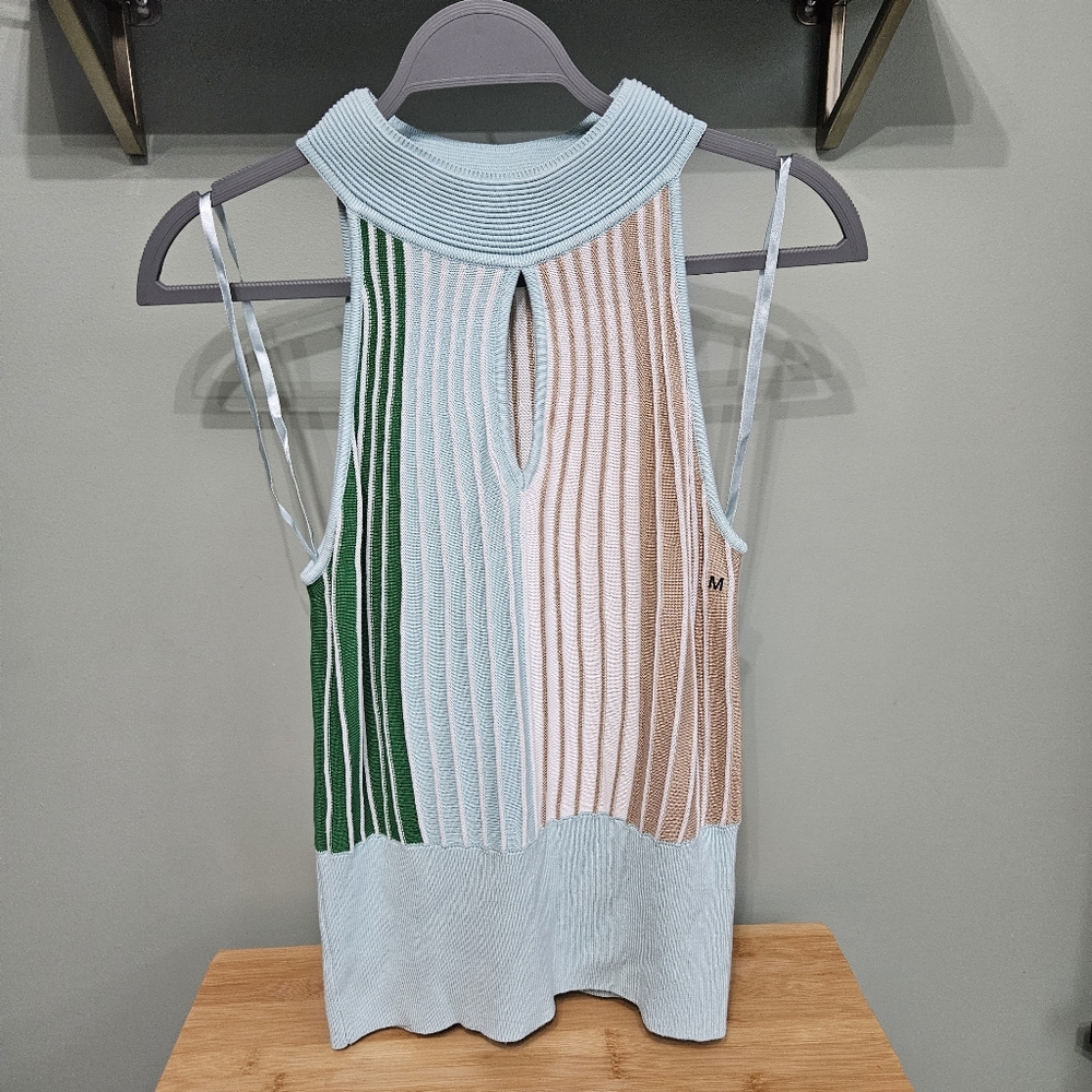 Avenue Pastel Striped Tank Top
